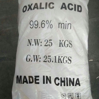 99,6% Min Oxalic Acid Dihydrate Cas nessun grado di industria delle fibre di lana degli aiutanti del tessuto dei mordenti 6153-56-6