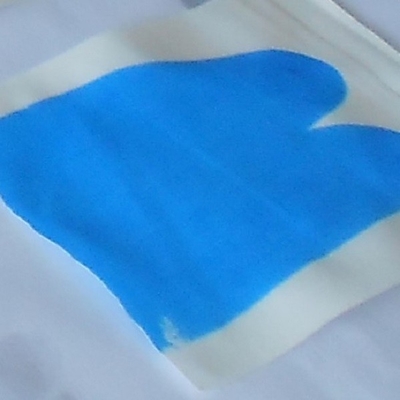 Pigmento fluorescente di luce del giorno blu incollare CAS 7732 18 5 PH6.5-7.5